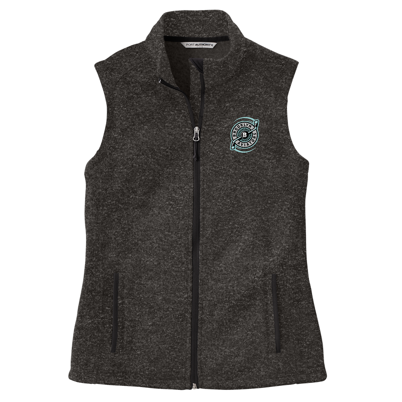 Brooklyn Aviators Ladies Sweater Fleece Vest