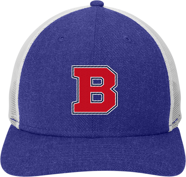 CT Bobcats New Era Snapback Low Profile Trucker Cap