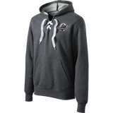 Allegheny Badgers Lace Up Pullover Hooded Sweatshirt