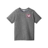 CT Whalers Tier 1 Youth PosiCharge  Tri-Blend Wicking Raglan Tee